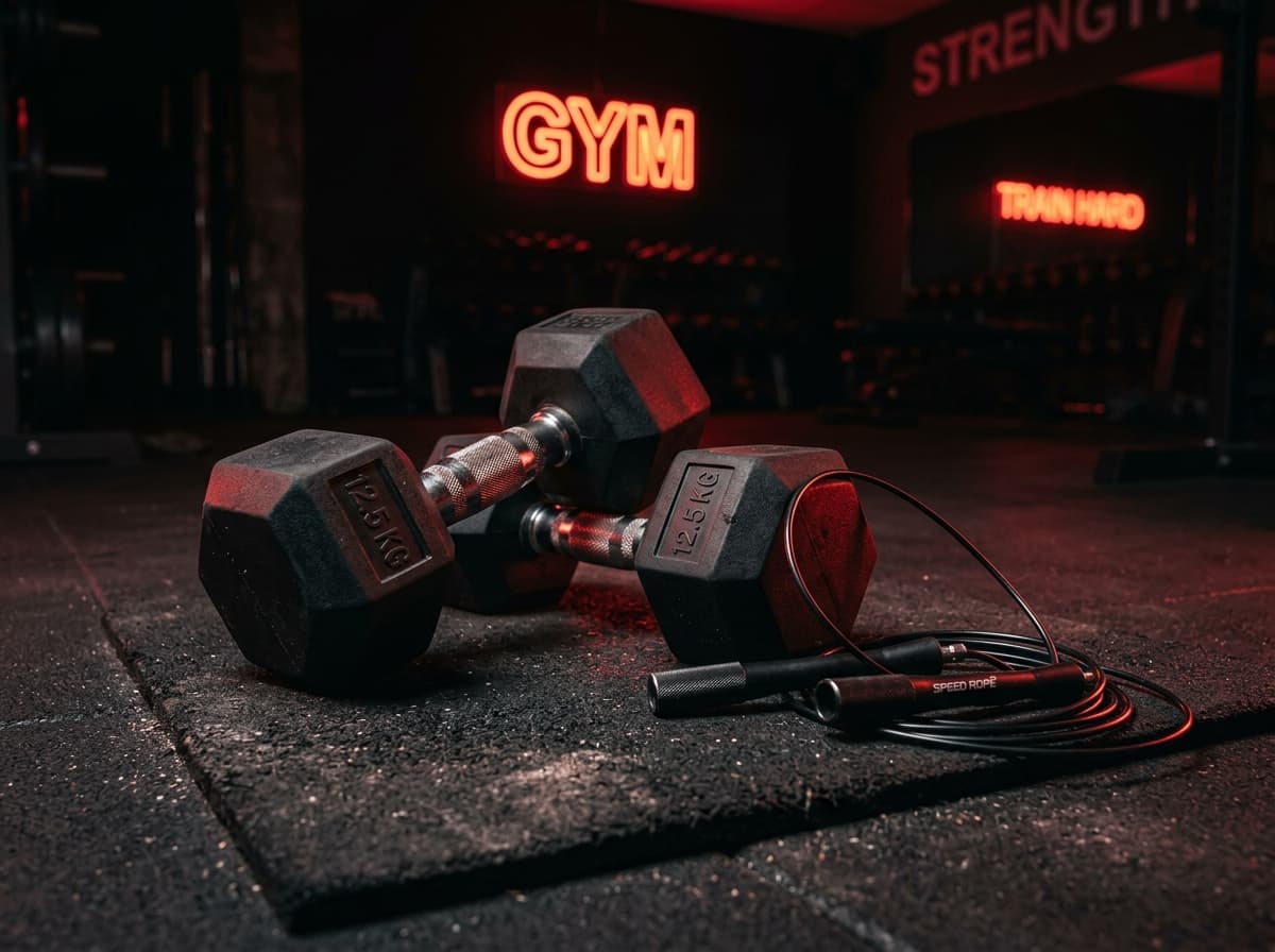 Gosai Hex-Force PVC Dumbbells (Pair)